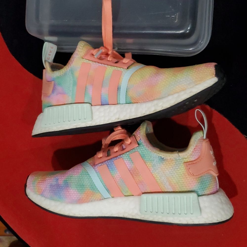 Adidas NMD In Multicolor Tie Dye Suze Mens 7 Or Womens 8.5 - Picture 11 of 15